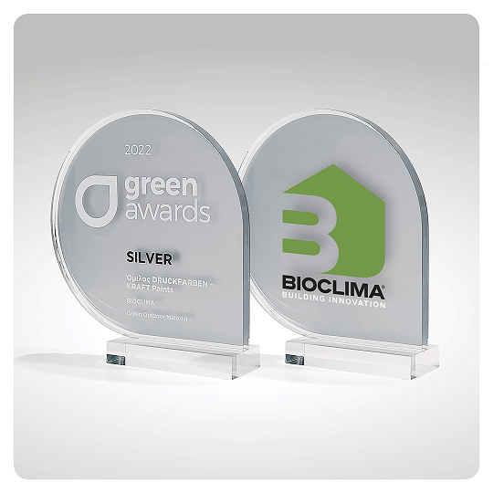 Silver βραβείο στην κατηγορία “Best Green Outdoor Material”