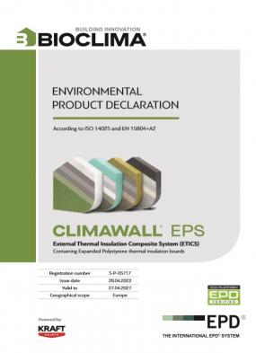 EPD Climawall Eps