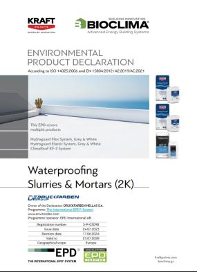 EPD Waterproofing Slurries & Mortars